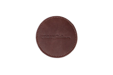 Premium Full-Grain Leather Coaster – Handcrafted Urban Southern | Made in USA Urban Southern  Accessories