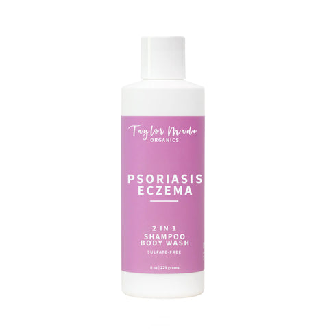 Psoriasis + Eczema Organic Body Wash + Shampoo Taylor Made Organics  body wash