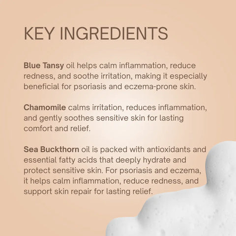 Psoriasis + Eczema Organic Body Wash + Shampoo Taylor Made Organics  body wash