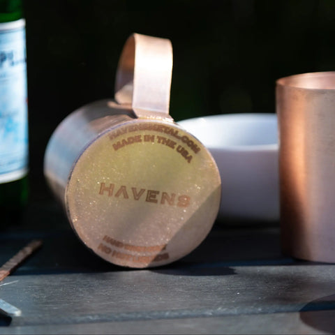 Pure Copper Moscow Mule Mug – Handcrafted Drinkware | Made in USA Havens | Luxury Metals  Drinkware > Copper