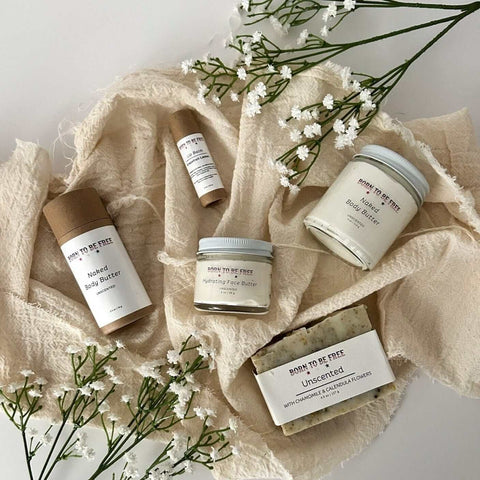 Pure Freedom Skincare Bundle – 5-Piece Natural Tallow-Based Set | Non-Toxic Beauty Essentials | Made in USA Born to be Free  gift set