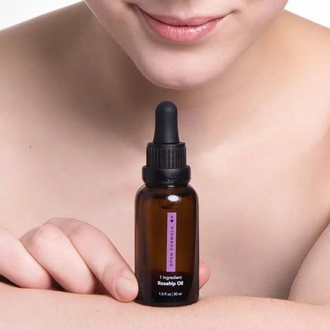 Pure Rosehip Oil 30ml – Natural Skin Hydration Serum | Made in USA Open Formula  Skin Care
