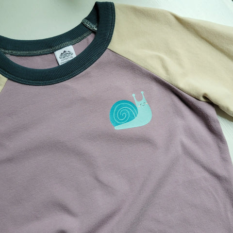 Purple - Kids Animals Tshirt - Organic American Made Cotton Adventure Clothes Company 