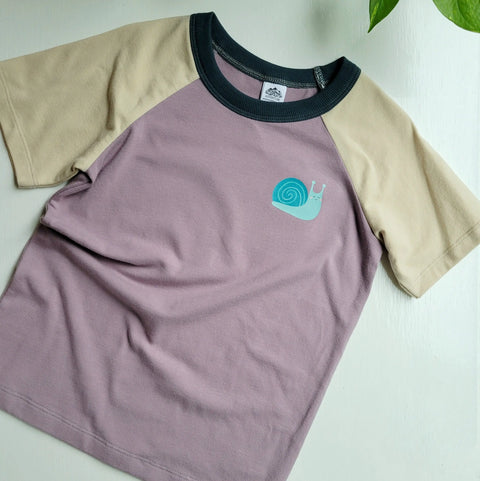 Purple - Kids Animals Tshirt - Organic American Made Cotton Adventure Clothes Company 