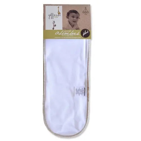 Quick Absorbers Plus Cloth Diaper Inserts – Universal Fit 3 Pack | Made in USA Geffenbaby  Absorbers