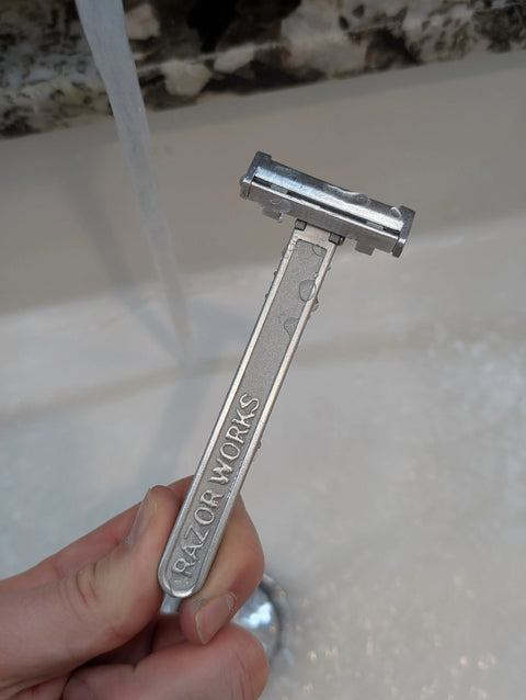 R1 Hammerhead Adjustable Safety Razor – Premium 6061 Aluminum Grooming Tool | Made in USA by RazorWorks RazorWorks 