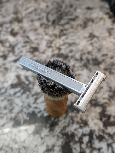 R1 Hammerhead Adjustable Safety Razor – Premium 6061 Aluminum Grooming Tool | Made in USA by RazorWorks RazorWorks 