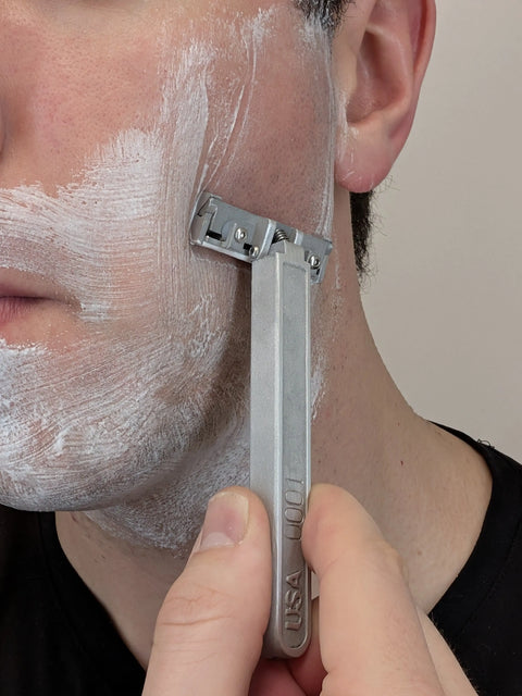 R1 Hammerhead Adjustable Safety Razor – Premium 6061 Aluminum Grooming Tool | Made in USA by RazorWorks RazorWorks 