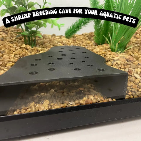 REEFSHAPE Shrimp Breeding Cave – 6x5 Inch Protective Aquarium Shelter | Made in USA Chatelet Manufacturing 