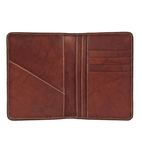 RFID Secure Canvas Passport Holder – Cotton with Leather Trim | Made in USA by Rogue Industries Rogue Industries  Passport Case