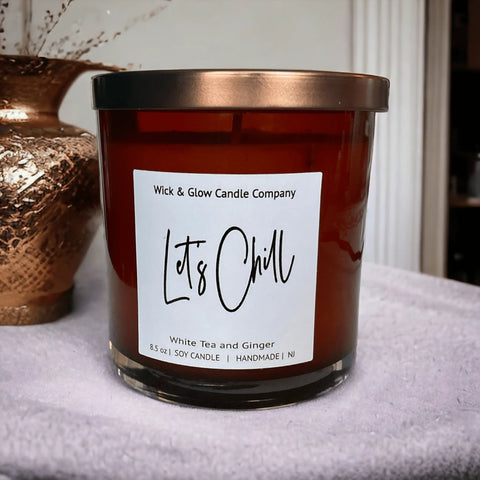 R&B Inspired Soy Wax Candle Trio Set – 8.5 Oz Each – Hand-Poured Home Fragrance Collection | Made in USA Wick and Glow Candle Company™  Candles
