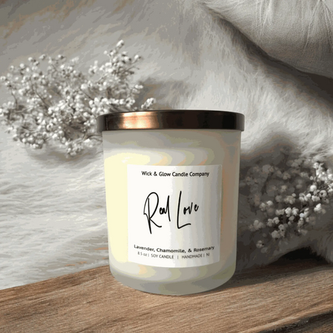 R&B Inspired Soy Wax Candle Trio Set – 8.5 Oz Each – Hand-Poured Home Fragrance Collection | Made in USA Wick and Glow Candle Company™  Candles