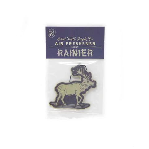 Rainier National Park Air Freshener Good & Well Supply Co.  Vehicle Air Fresheners