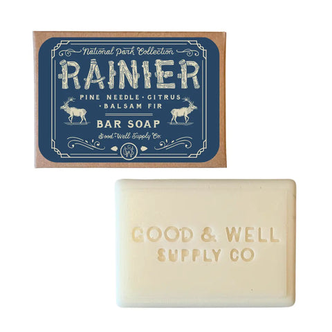 Rainier National Park Bar Soap Good & Well Supply Co.  Bar Soap