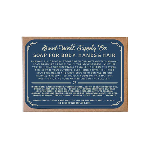 Rainier National Park Bar Soap Good & Well Supply Co.  Bar Soap