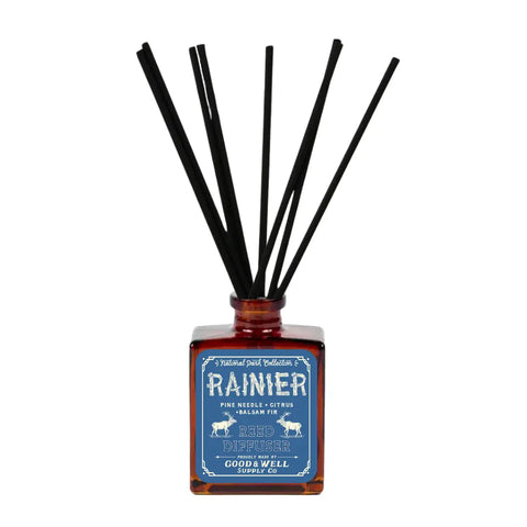 Rainier National Park Reed Diffuser Good & Well Supply Co. 
