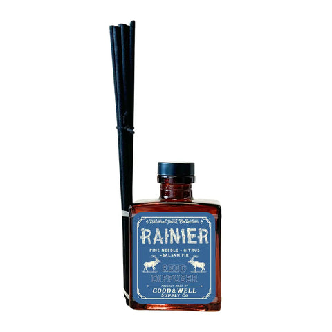 Rainier National Park Reed Diffuser Good & Well Supply Co. 