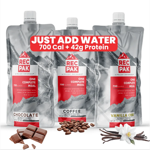 RecPak Ready-to-Eat 700 Calorie Ultrathin Performance Meal – 6.2oz Pouch – High Protein Nutrition | Made in USA RecPak 