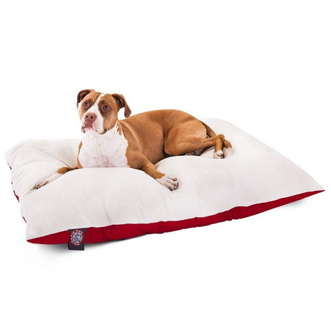 Majestic Pet Poly Cotton Sherpa Dog Bed Pillow – Plush Soft Cushion | Made in USA Majestic Pet 