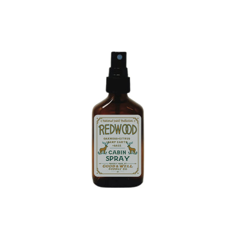 Redwood Cabin Spray Good & Well Supply Co.  Cabin Spray