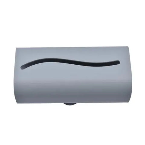 The Chatelet REEFSHAPE by Chatelet Manufacturing is a rectangular, silver tunnel hide for Betta fish or axolotl aquariums, featuring a horizontal curved opening on top and shown against a plain white background.