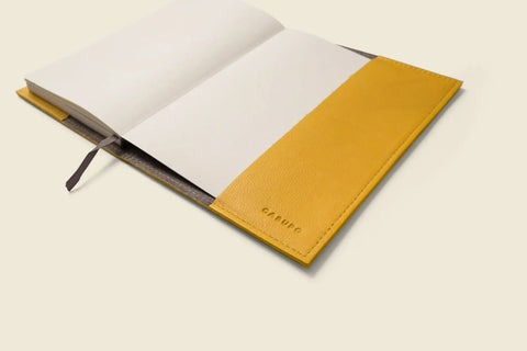 Refillable A5 Leather Notebook Cover 6.25x9.875 Inch – Handmade in USA CASUPO  Notebook Cover