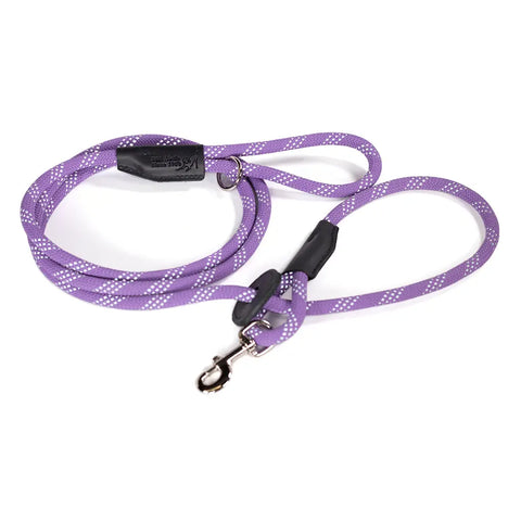 Reflective Combination Pet Harness Leash – 8.5 Ft Double-Braided Nylon Rope | Made in USA for Safety and Control Auburn Leathercrafters  item