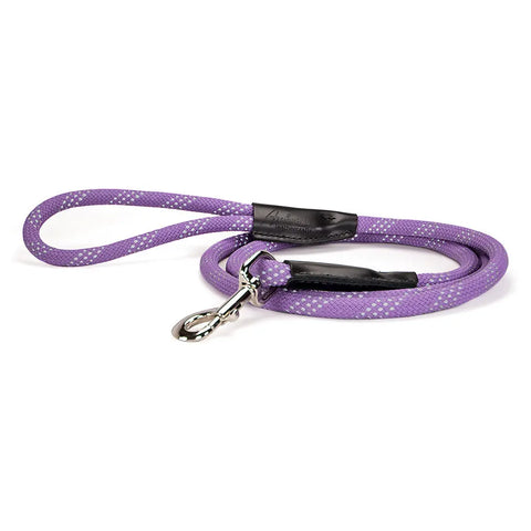 Reflective Nylon Rope Dog Leash – Durable 6ft Safety Lead with 3M Reflective Trim | Made in USA Auburn Leathercrafters  item