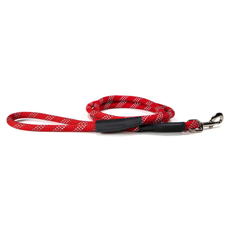 Reflective Nylon Rope Dog Leash – Durable 6ft Safety Lead with 3M Reflective Trim | Made in USA Auburn Leathercrafters  item