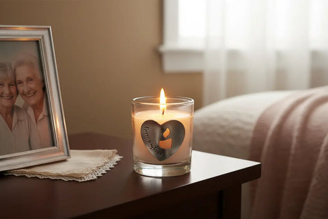 Remember Forever in My Heart Soy Memorial Candle – Unscented Candle | Made in USA Whitney Howard Designs  Candles