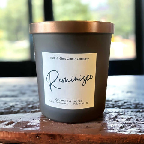Reminisce Luxury Scented Candle Wick and Glow Candle Company™  Candles