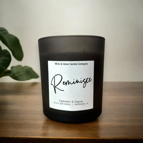 Reminisce Luxury Scented Candle Wick and Glow Candle Company™  Candles