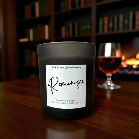 Reminisce Luxury Scented Candle Wick and Glow Candle Company™  Candles