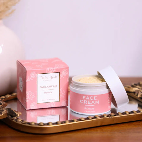 Renew Face Cream With Collagen + Hyaluronic Acid Taylor Made Organics  face cream