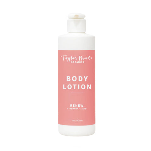Renew Organic Lotion With Hyaluronic Acid Taylor Made Organics  lotion