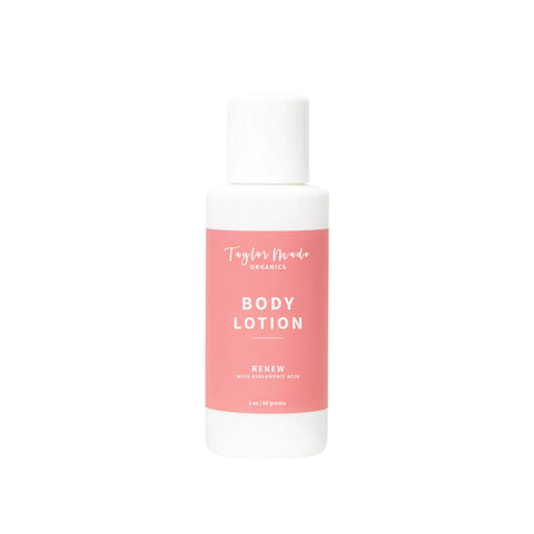 Renew Organic Lotion With Hyaluronic Acid Taylor Made Organics  lotion