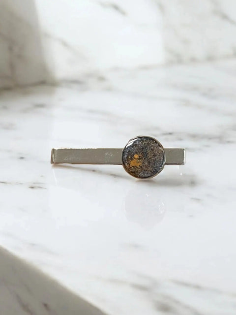 Resin Men’s Tie Clip – Unique Lightweight Accessory with Artistic Resin Detail | Made in USA Michelle Marie Boutique  Tie Pin