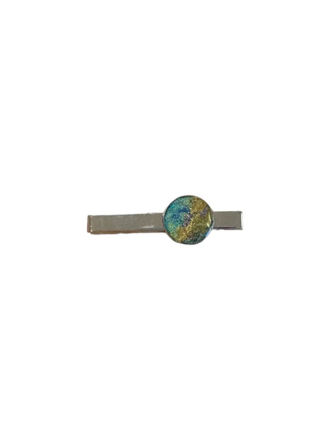 Resin Men’s Tie Clip – Unique Lightweight Accessory with Artistic Resin Detail | Made in USA Michelle Marie Boutique  Tie Pin