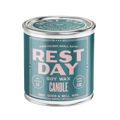 Rest Day Happy Place Candle Good & Well Supply Co.  Candles