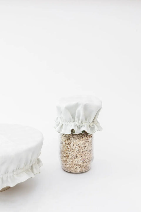 Reversible Cotton Bowl Covers for Food Storage – Sustainable Eco-Friendly Kitchen Wraps 8 to 15 Inch | Made in USA Millstream Home  Kitchen + Dining