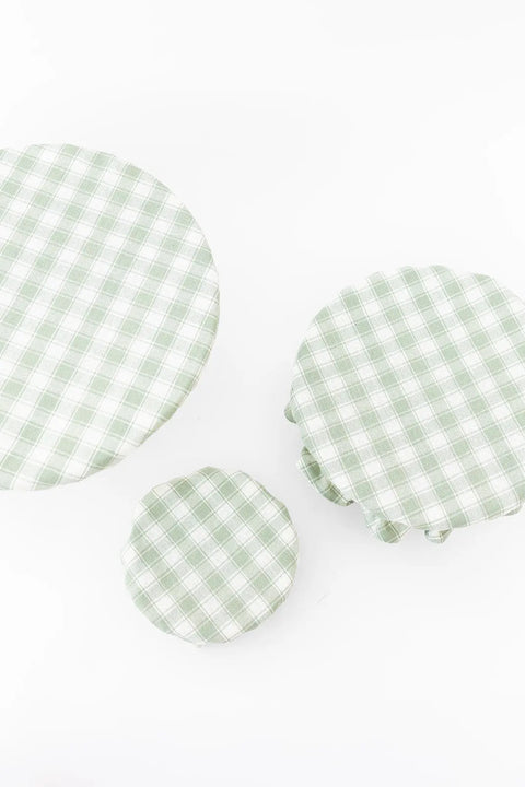 Reversible Cotton Bowl Covers for Food Storage – Sustainable Eco-Friendly Kitchen Wraps 8 to 15 Inch | Made in USA Millstream Home  Kitchen + Dining