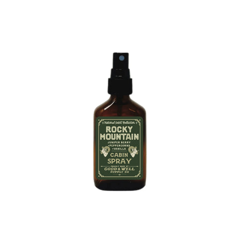 Rocky Mountain Cabin Spray Good & Well Supply Co.  Cabin Spray