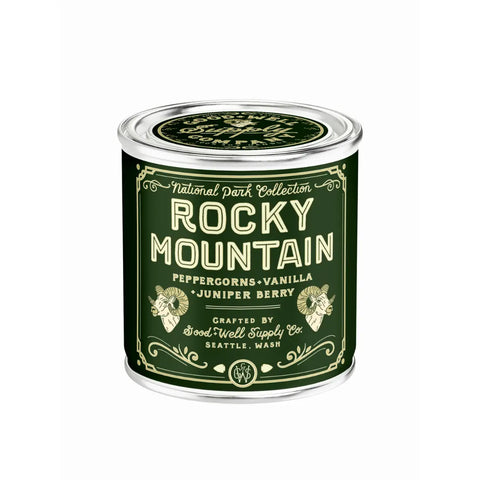 Rocky Mountain National Park Candle Good & Well Supply Co.  Candles