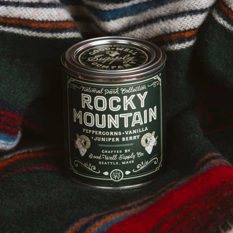 Rocky Mountain National Park Candle Good & Well Supply Co.  Candles