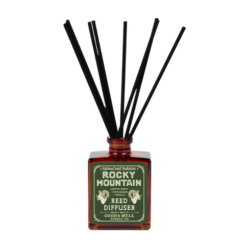 Rocky Mountain National Park Reed Diffuser Good & Well Supply Co. 