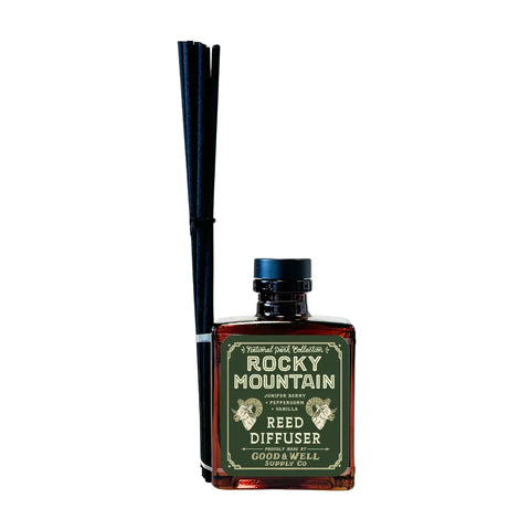 Rocky Mountain National Park Reed Diffuser Good & Well Supply Co. 