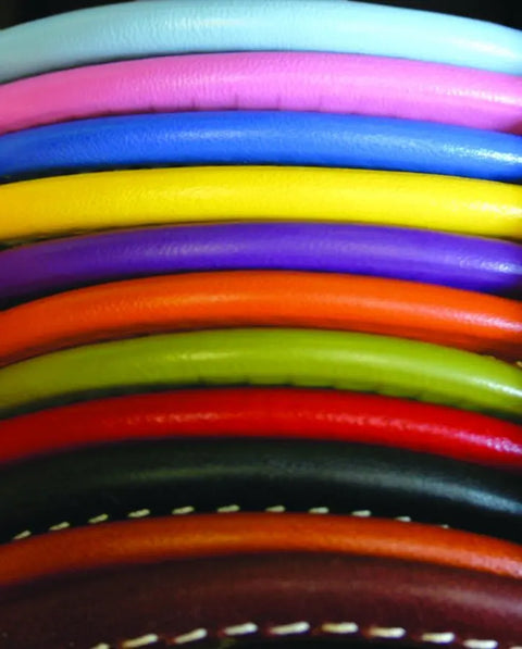 Rolled Leather Leash Auburn Leathercrafters  item