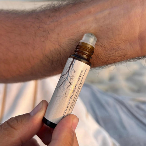 Rooted in Nature 10ml Essential Oil Roll-On – Unisex Toxin-Free Skincare Blend | Made in USA Born to be Free  Essence Roll-On Oil