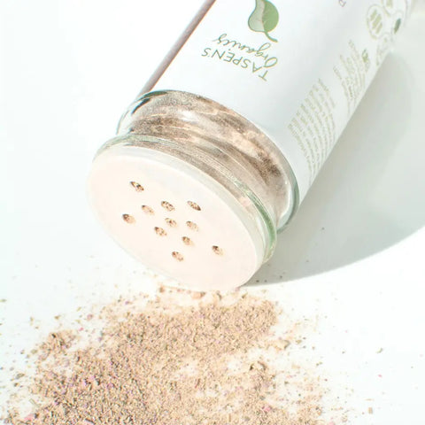 Rose and Green Tea Organic Exfoliating Facial Cleanser – 2 oz – Made in USA Taspen's Organics  Facial Care
