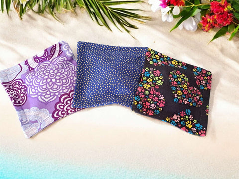 Rosemary Scented Sachet Set of 3 – 4.5 Inch Cotton Fabric Air Fresheners | Made in USA by Frances Farm & Craft Frances Farm & Craft  Sachet